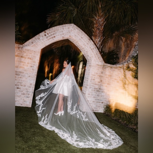 Cristine Strapless Mini in Ivory - size AU 10 / US 6 - Picture 7 of 8